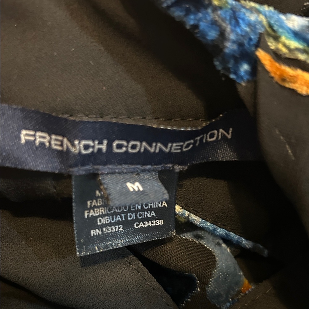 French Connection floral overlay Women's Top - Picture 6 of 8